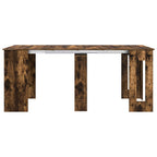 vidaXL Esstisch 180 x 85 x 75 cm Holzwerkstoff Geräucherte Eiche
