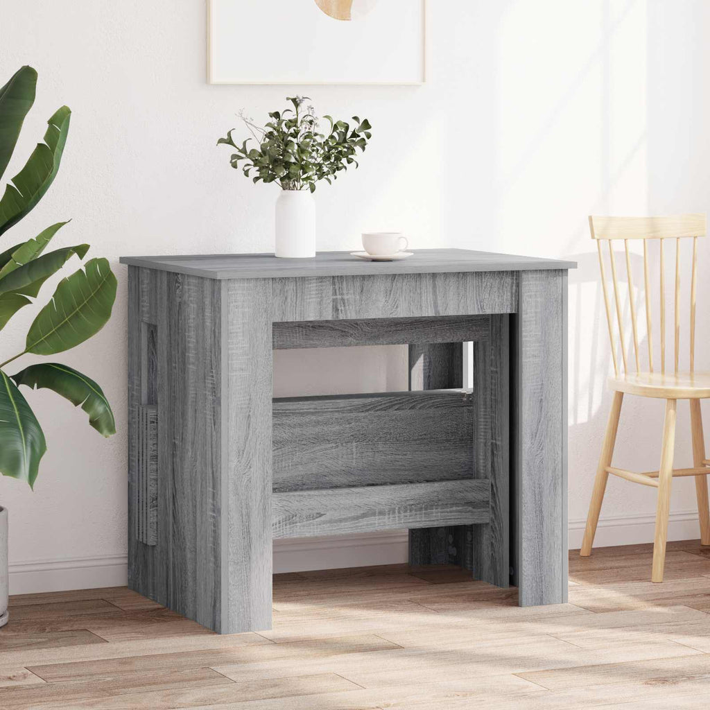 vidaXL Esstisch 180 x 85 x 75 cm Holzwerkstoff Grau Sonoma