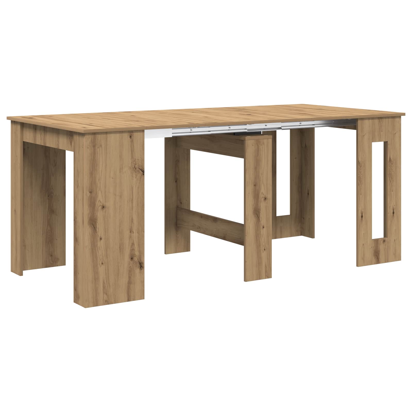 vidaXL Esstisch 180 x 85 x 75 cm Holzwerkstoff Artisan-Eiche