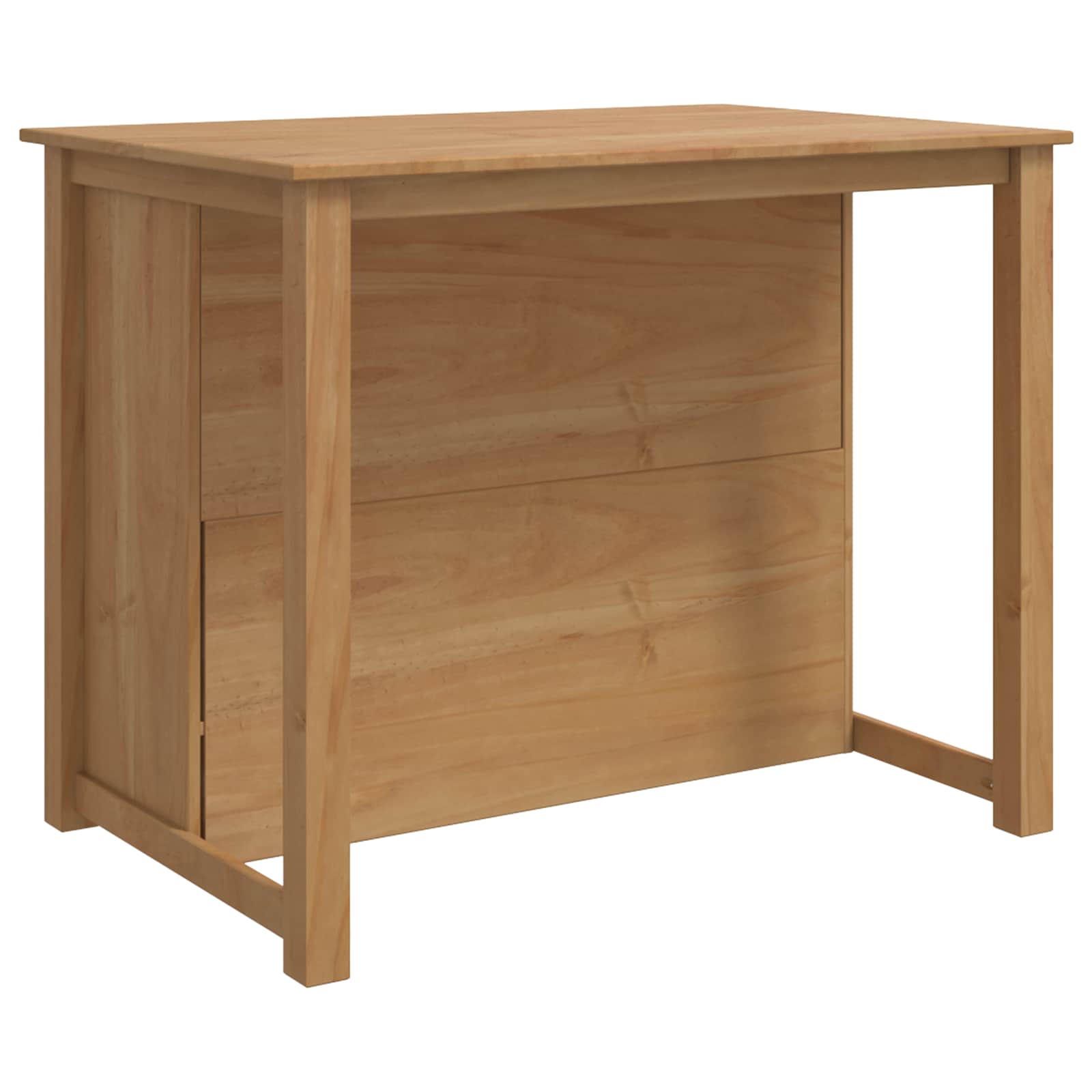 vidaXL Küchentrolley mit Tür PANAMA 2 pcs Honigwachs 112 x 77 x 90 cm