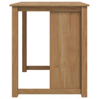 vidaXL Küchentrolley mit Tür PANAMA 2 pcs Honigwachs 112 x 77 x 90 cm