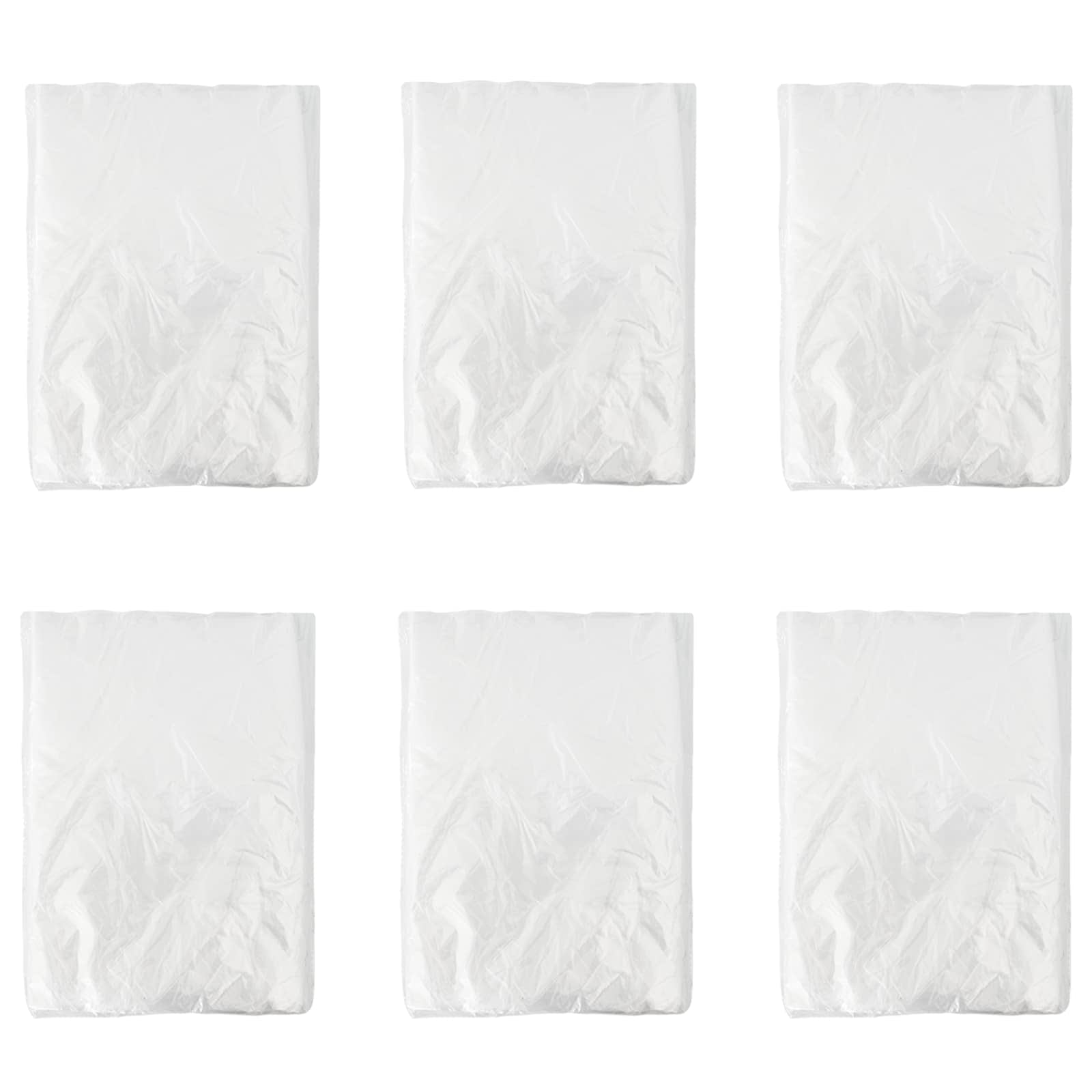vidaXL Staubblatt 6 pcs Transparent 400 x 500 cm HDPE