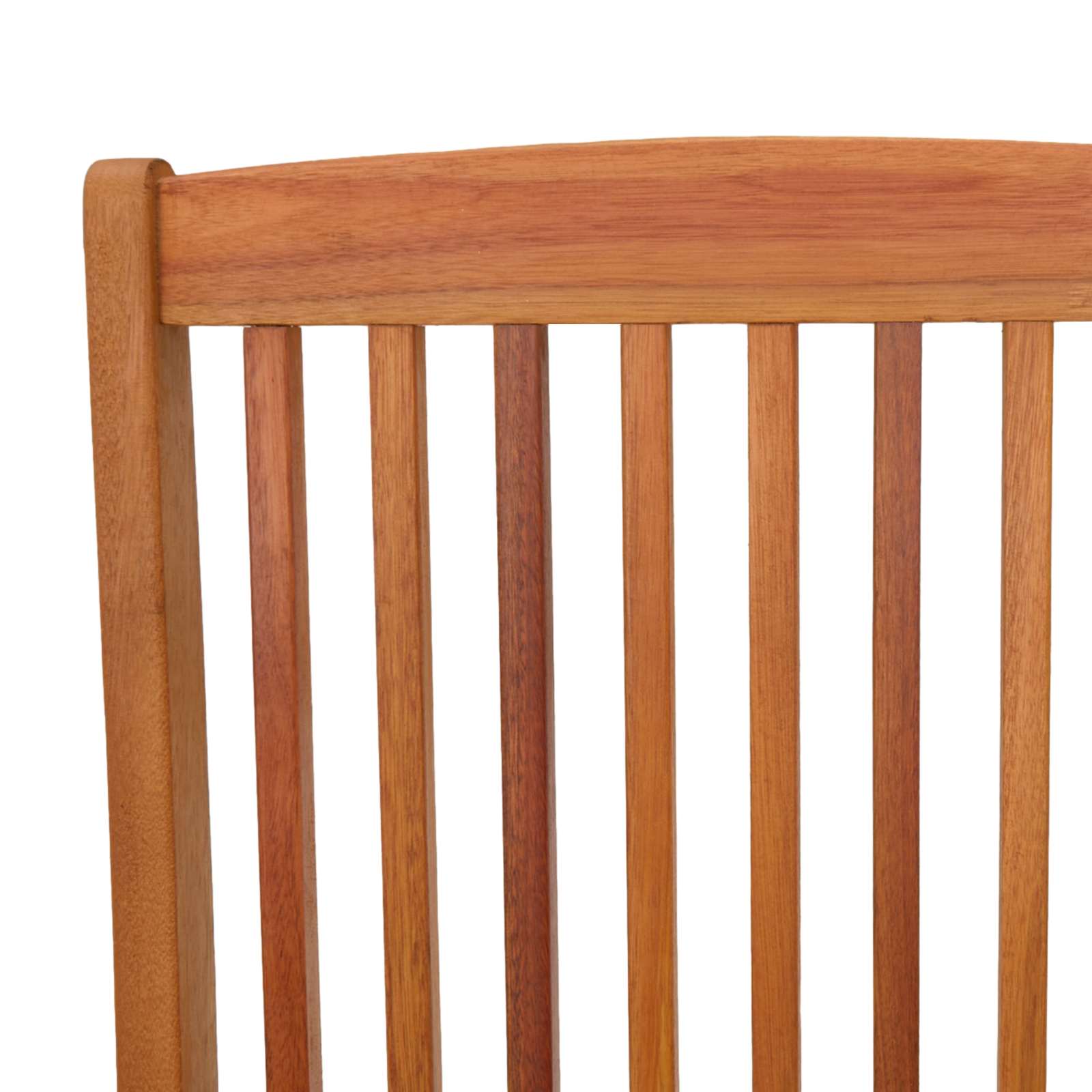 vidaXL Gartenmöbel-Set 5-teilig Natur Massives Eukalyptusholz