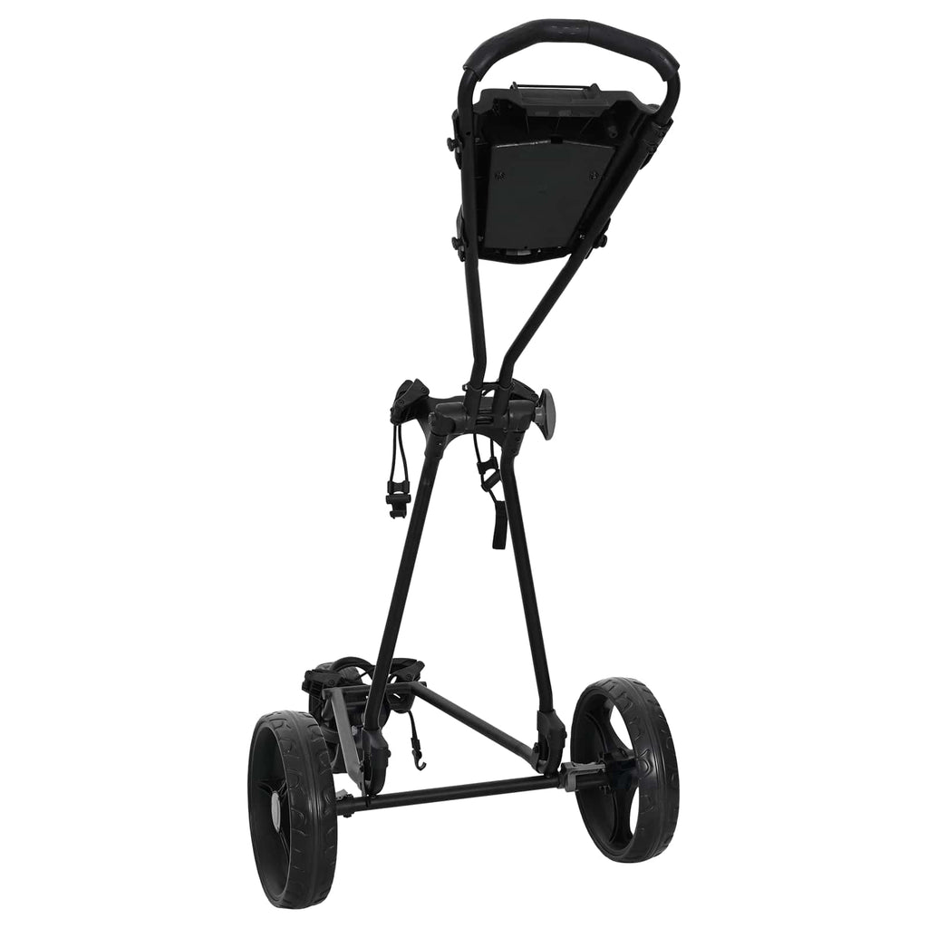 vidaXL Golf-Dolly Schwarz 95 x 60 x 130 cm Eisen