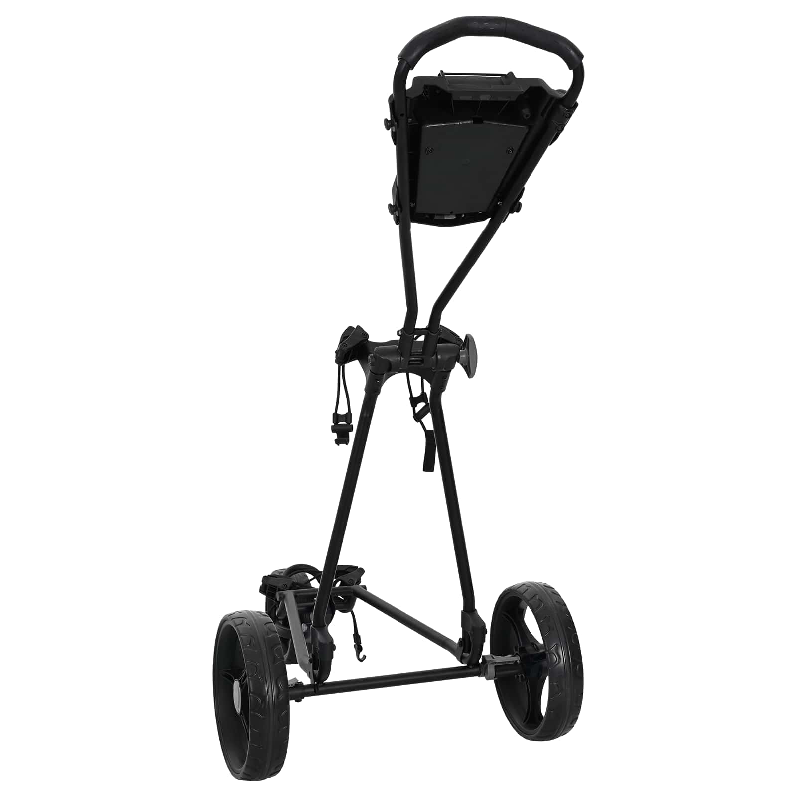 vidaXL Golf-Dolly Schwarz 95 x 60 x 130 cm Eisen