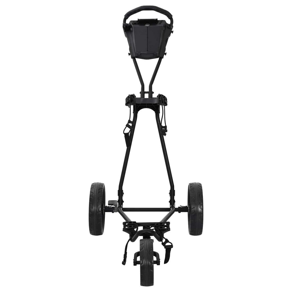 vidaXL Golf-Dolly Schwarz 95 x 60 x 130 cm Eisen
