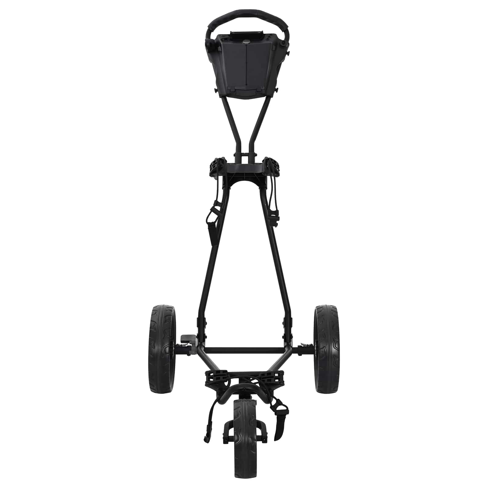 vidaXL Golf-Dolly Schwarz 95 x 60 x 130 cm Eisen