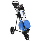 vidaXL Golf-Dolly Schwarz 95 x 60 x 130 cm Eisen