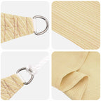 vidaXL Sonnensegel Beige 2 x 6 m HDPE