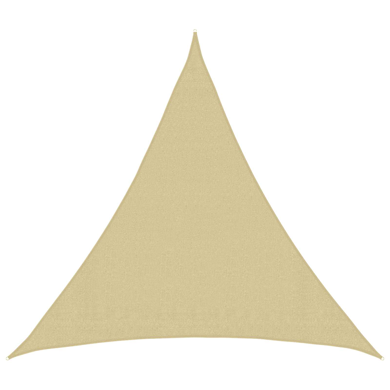 vidaXL Sonnensegel Beige 2 x 6 m HDPE
