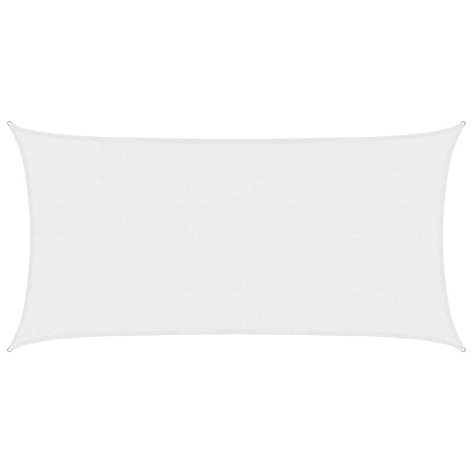 vidaXL Sonnensegel Beige 2 x 6 m HDPE
