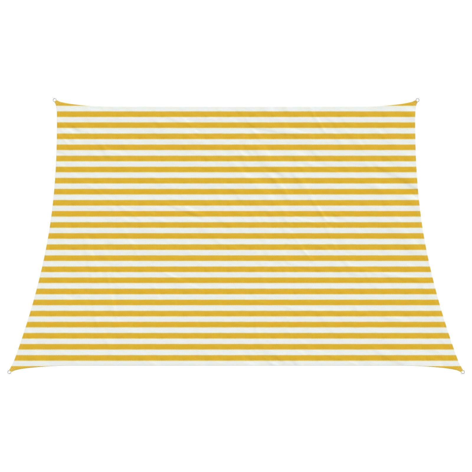 vidaXL Sonnensegel Anthrazit und Weiß 3 / 4 x 2 m HDPE