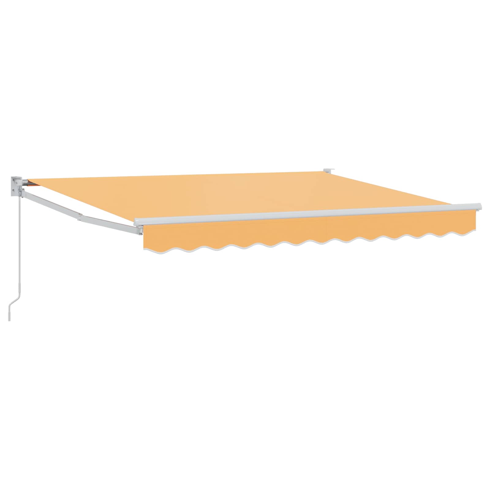 vidaXL Einziehbare Markise Sand 2,5 x 2 m 100% Polyester und Aluminium