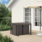 vidaXL Garten Esszimmerstühle 2 pcs Hellgrau PP