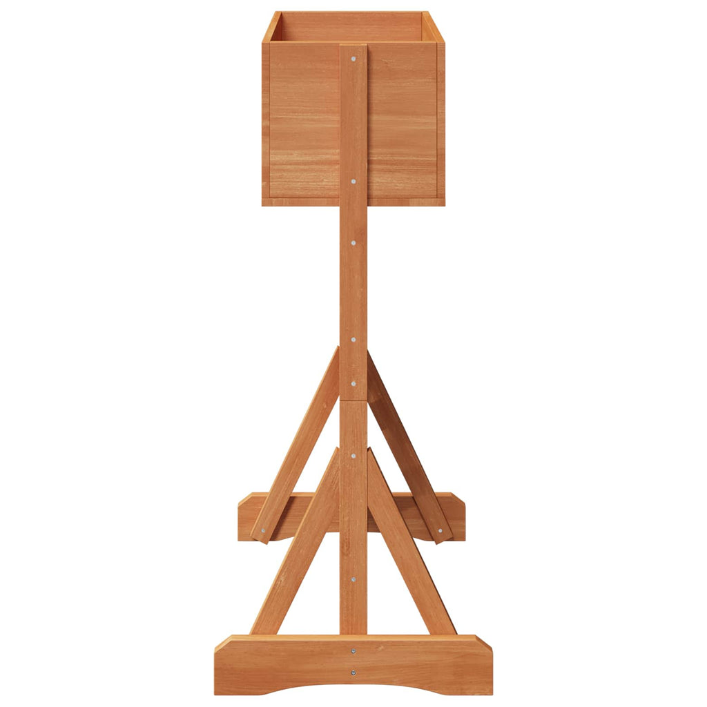 vidaXL Vertikales Gartenzaun Orange 48 x 30 x 70,5 cm