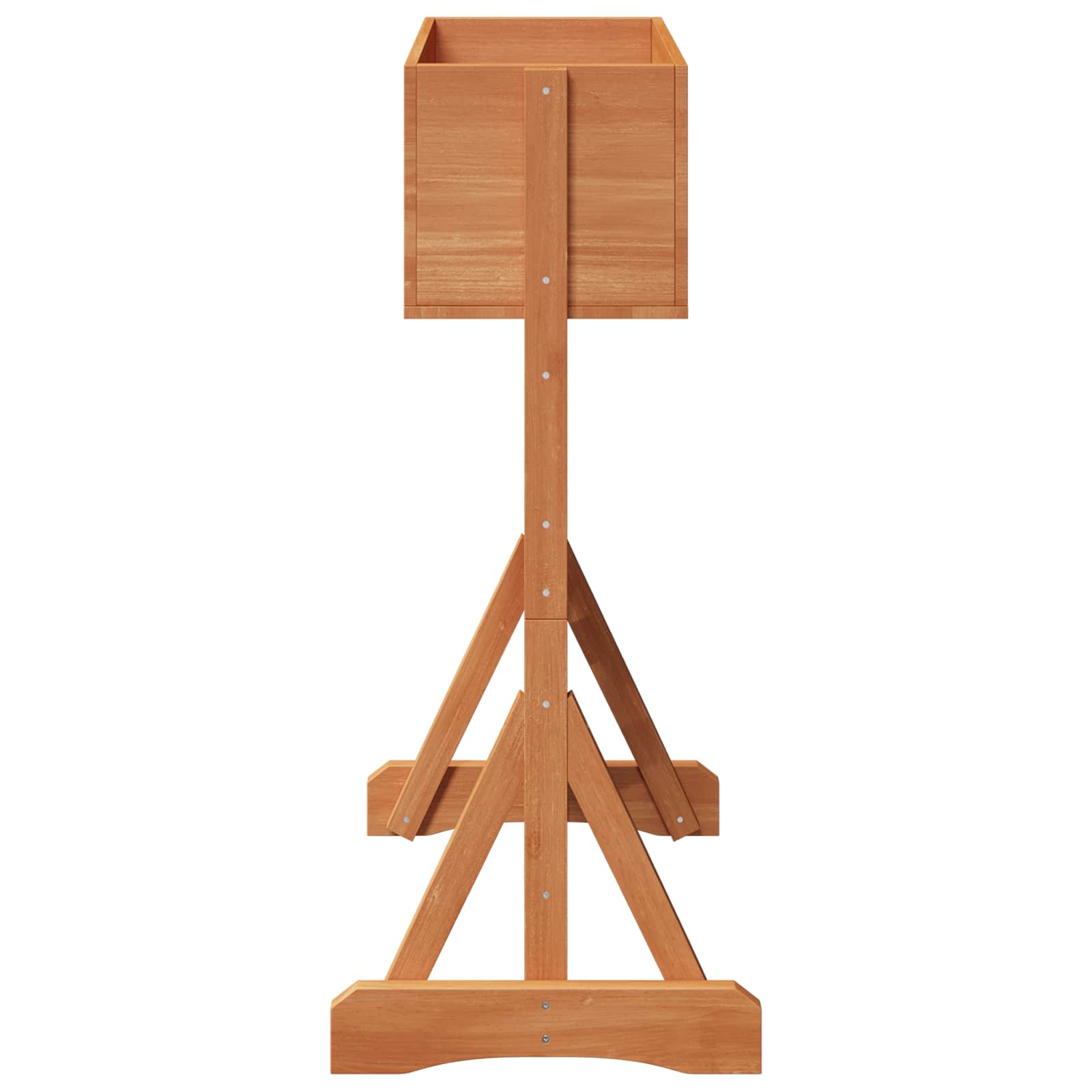vidaXL Vertikales Gartenzaun Orange 48 x 30 x 70,5 cm