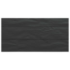 vidaXL Solar Poolabdeckung 1000 x 500 cm 110 μm Quadratisch PE Schwarz