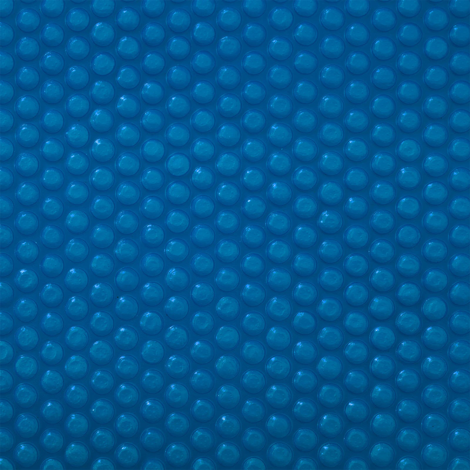 vidaXL Solardeckfolie Extra Stark Ø 488 cm 400 μm Rund PE Blau