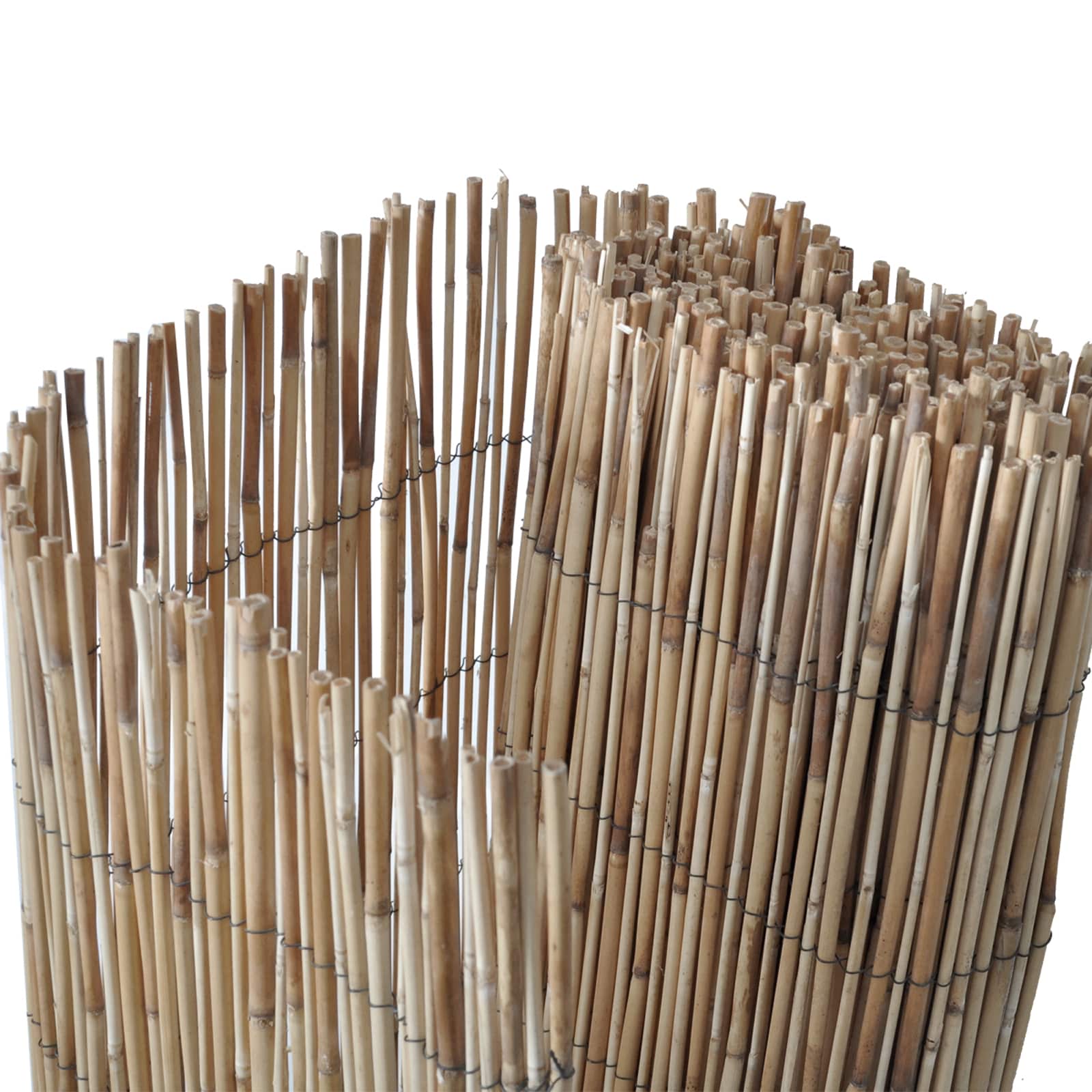 vidaXL Gartenzaun Natur