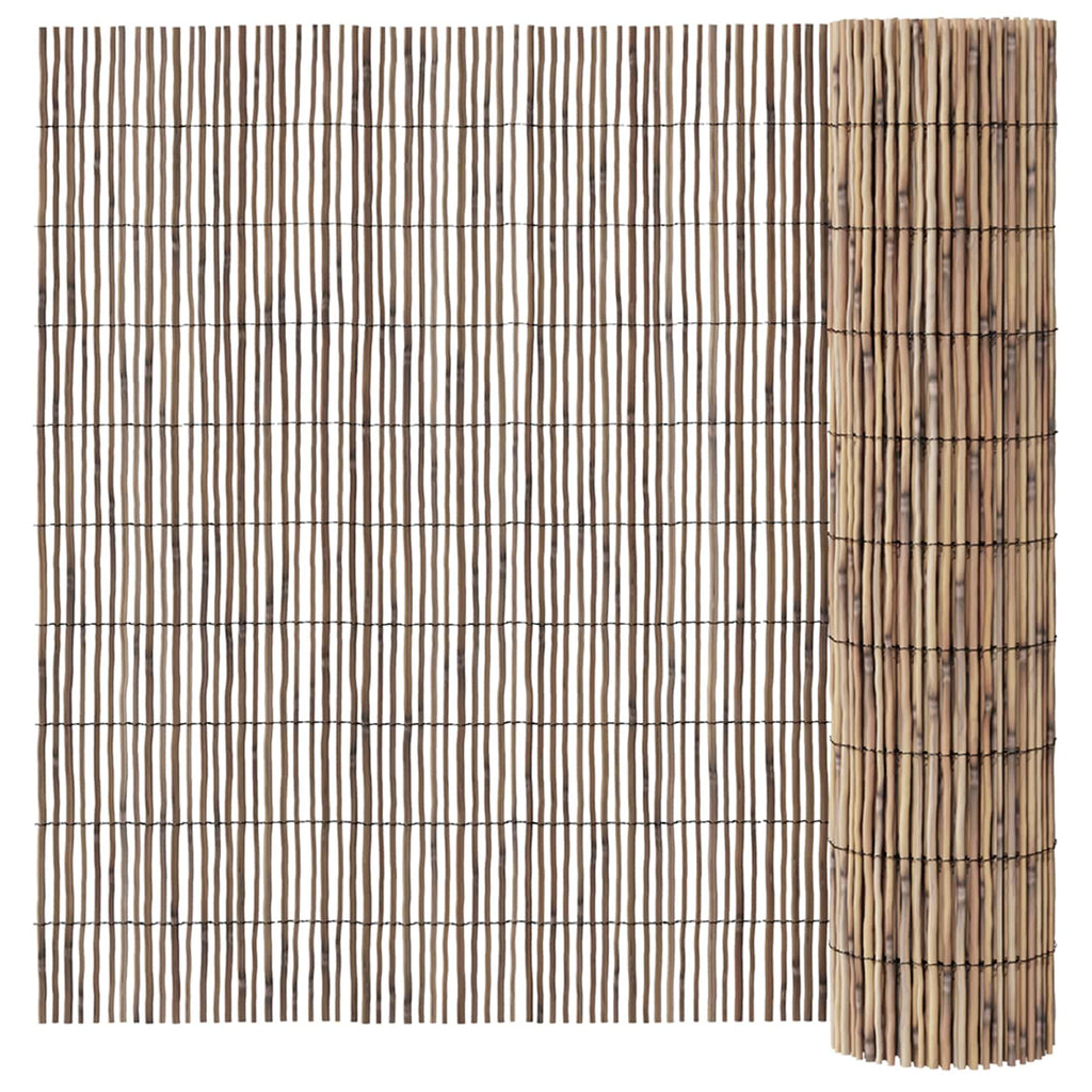 vidaXL Gartenzaun Natur