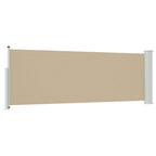 vidaXL Ausziehbares Seitenmarkise Beige 300 x 100 cm Polyester