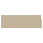 vidaXL Ausziehbares Seitenmarkise Beige 300 x 100 cm Polyester