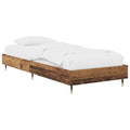 vidaXL Bettrahmen Altholz 80 x 200 cm Holzwerkstoff