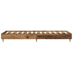 vidaXL Bettrahmen Altholz 80 x 200 cm Holzwerkstoff