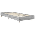 vidaXL Bettrahmen Grau Sonoma 80 x 200 cm Holzwerkstoff
