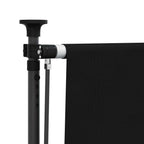 vidaXL Outdoor Rollo Schwarz 100 x 270 cm