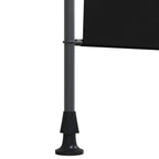 vidaXL Outdoor Rollo Schwarz 100 x 270 cm
