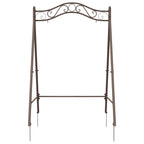 vidaXL Schaukelrahmen Antikbraun 113 x 121,5 x 168 cm Stahl