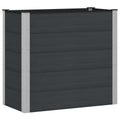 vidaXL Hochbeet Schwarz 100 x 50 x 91 cm