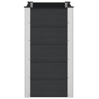 vidaXL Hochbeet Schwarz 100 x 50 x 91 cm