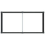 vidaXL Hochbeet Schwarz 100 x 50 x 91 cm