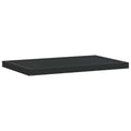 vidaXL Duschsockelplatte Schwarz 101 x 63 x 5,5 cm WPC