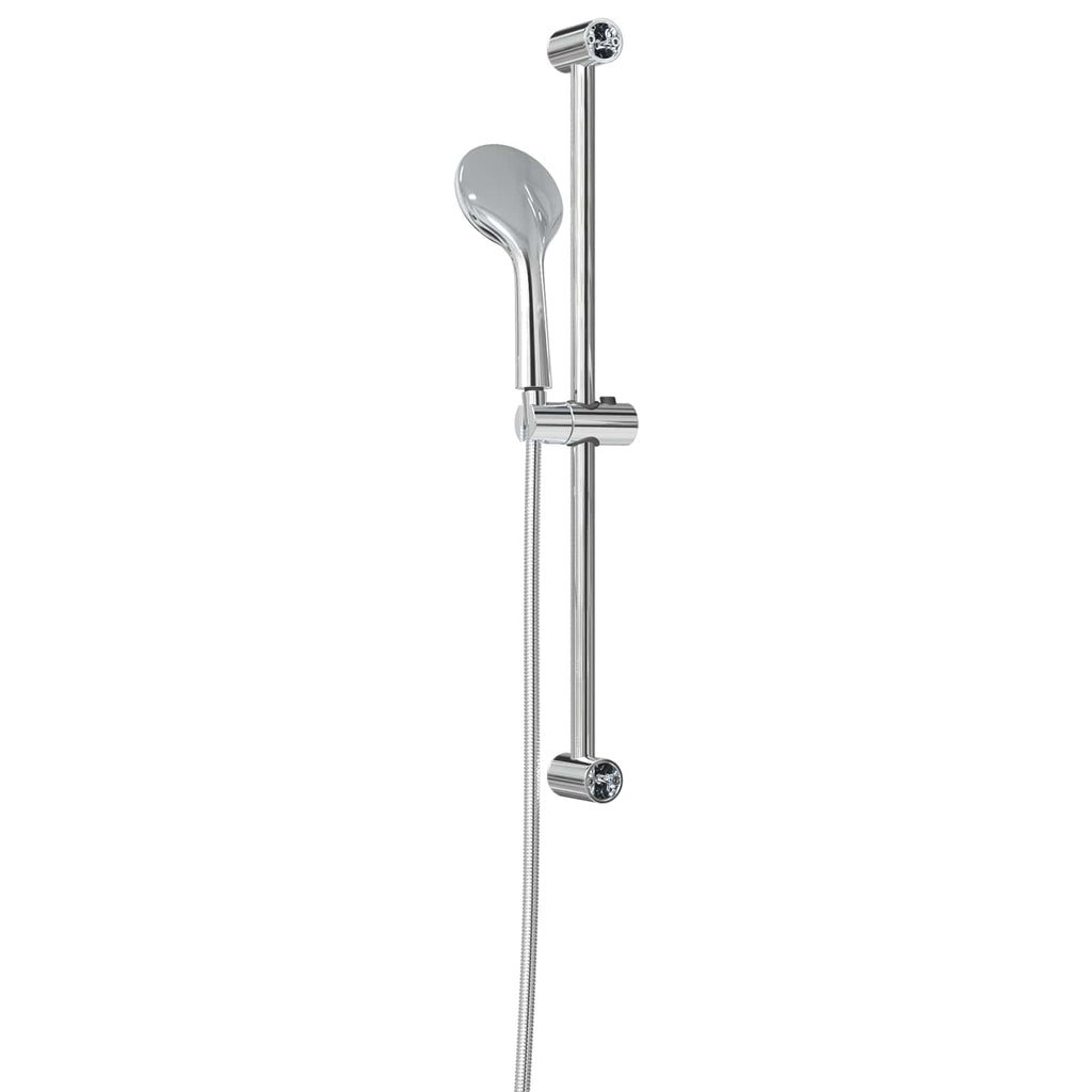 vidaXL Duschsystem-Set Chrom 71 cm Edelstahl