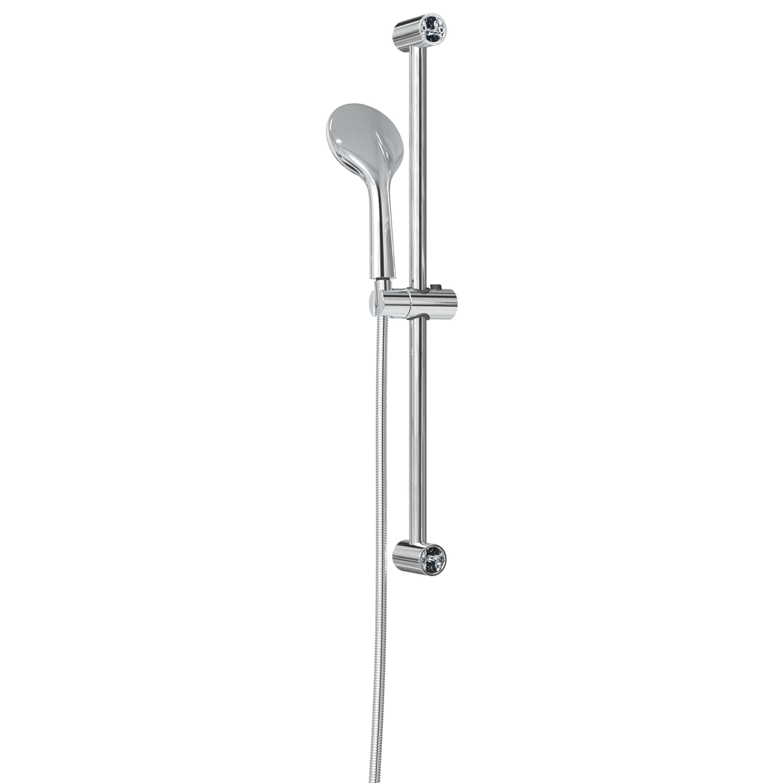vidaXL Duschsystem-Set Chrom 71 cm Edelstahl
