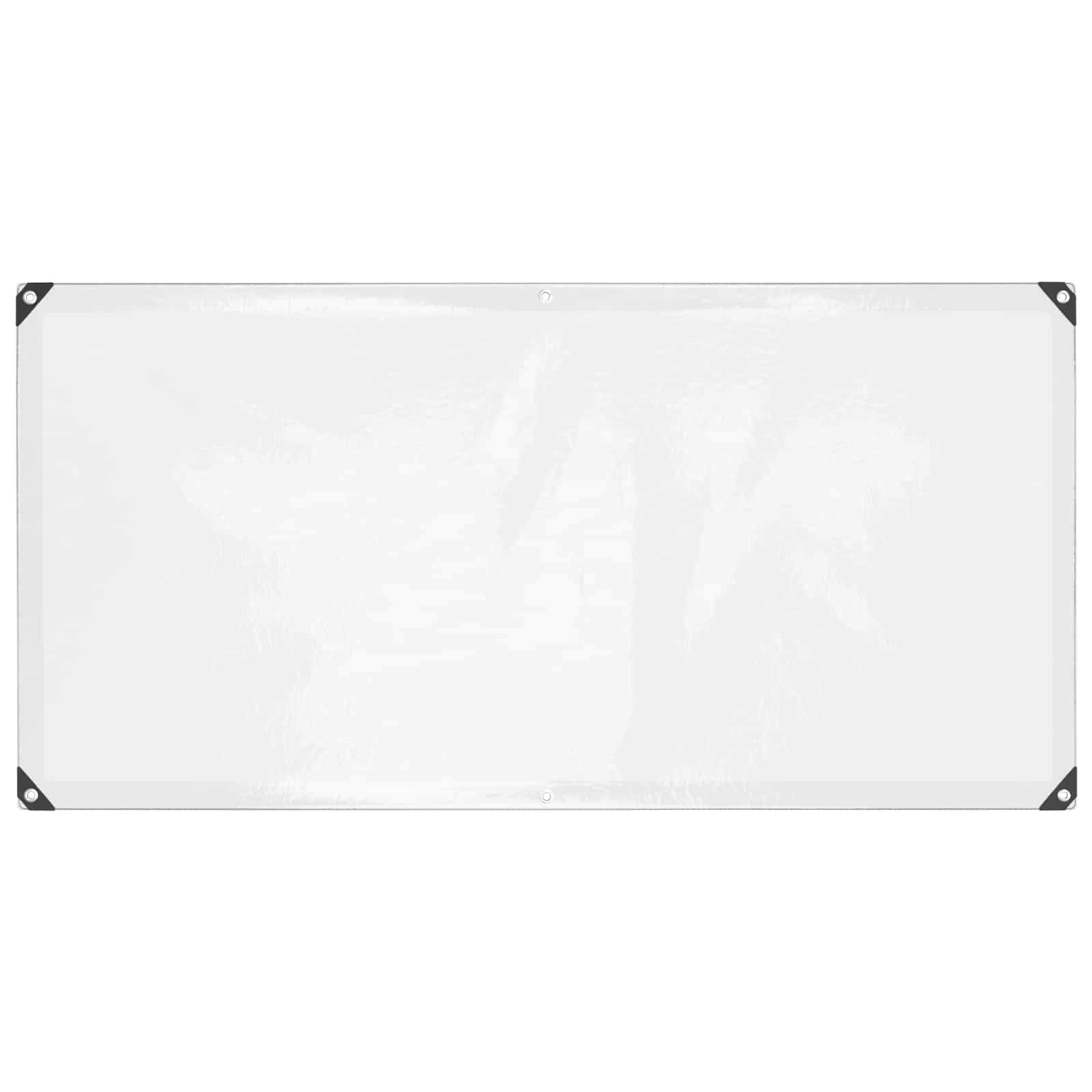 vidaXL Pflanzenabdeckung Transparent 1 x 2 m PE