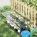 vidaXL Pflanzenabdeckung Transparent 1 x 2 m PVC