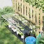 vidaXL Pflanzenabdeckung Transparent 1 x 2 m PVC