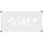 vidaXL Pflanzenabdeckung Transparent 1 x 2 m PVC