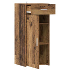 vidaXL Aufbewahrungsschrank Altholz 40 x 42,5 x 93 cm Holzwerkstoff