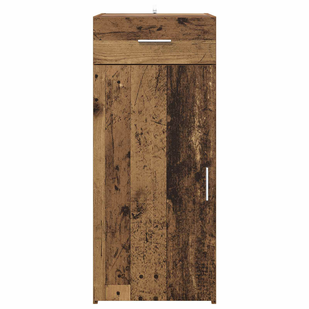 vidaXL Aufbewahrungsschrank Altholz 40 x 42,5 x 93 cm Holzwerkstoff
