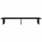 vidaXL Monitor Halterung Schwarze Eiche 100 x 27 x 15 cm Holzwerkstoff