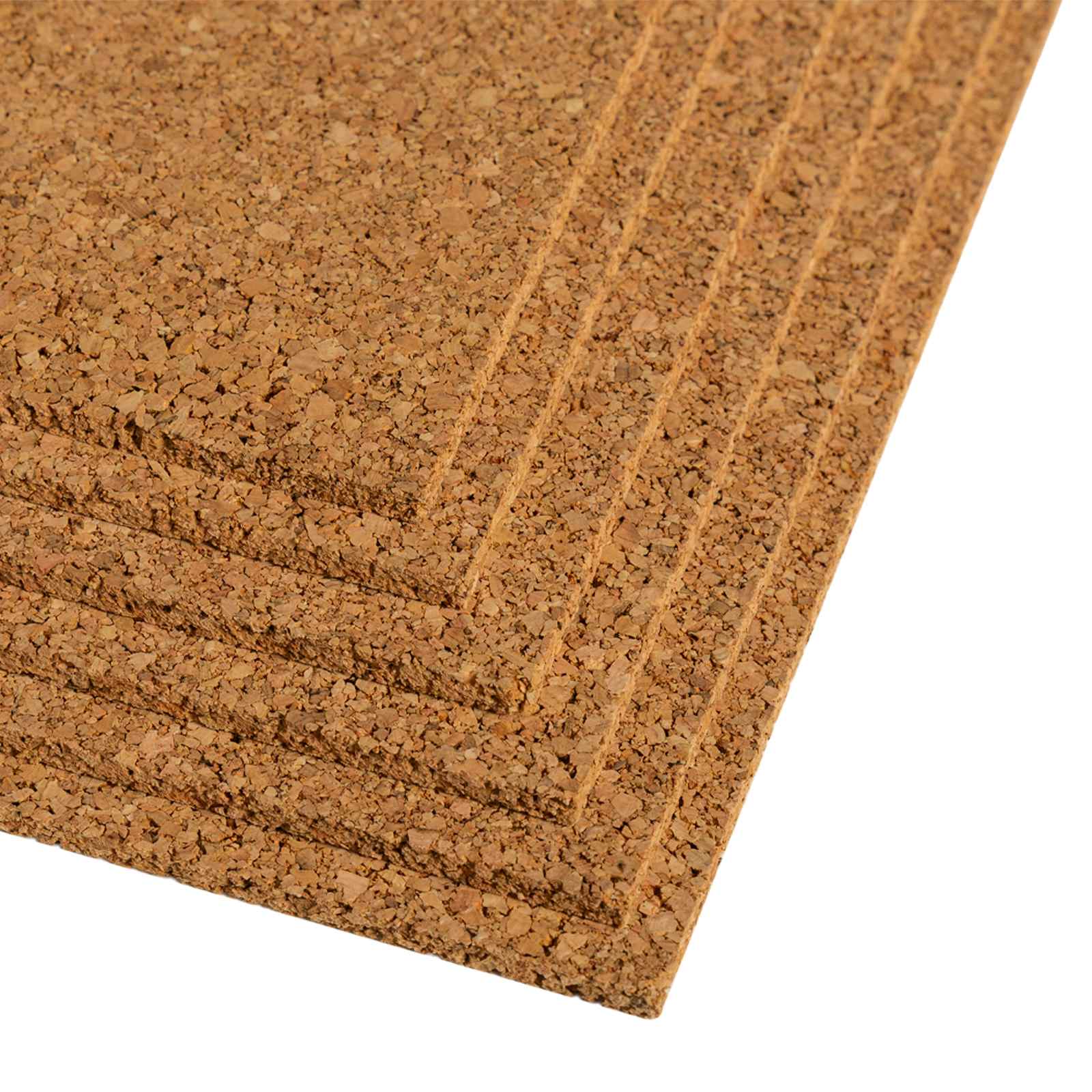 vidaXL Korkplatte 12 pcs 100 x 50 x 0,5 cm Kork Braun