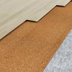vidaXL Korkplatte 6 pcs 100 x 50 x 1 cm Kork Braun