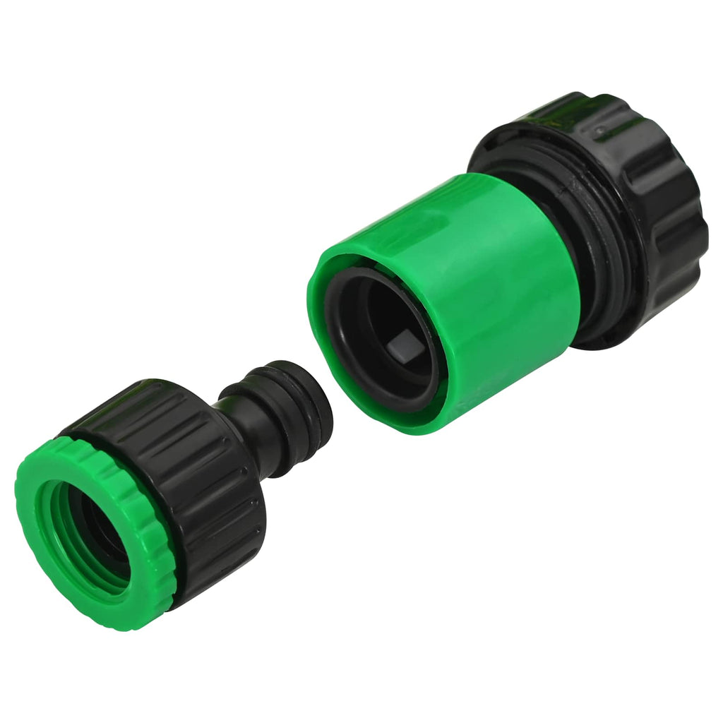 vidaXL Gartenschlauch 5-lagig Grün und Gelb 1 / 2'' 10 m PVC