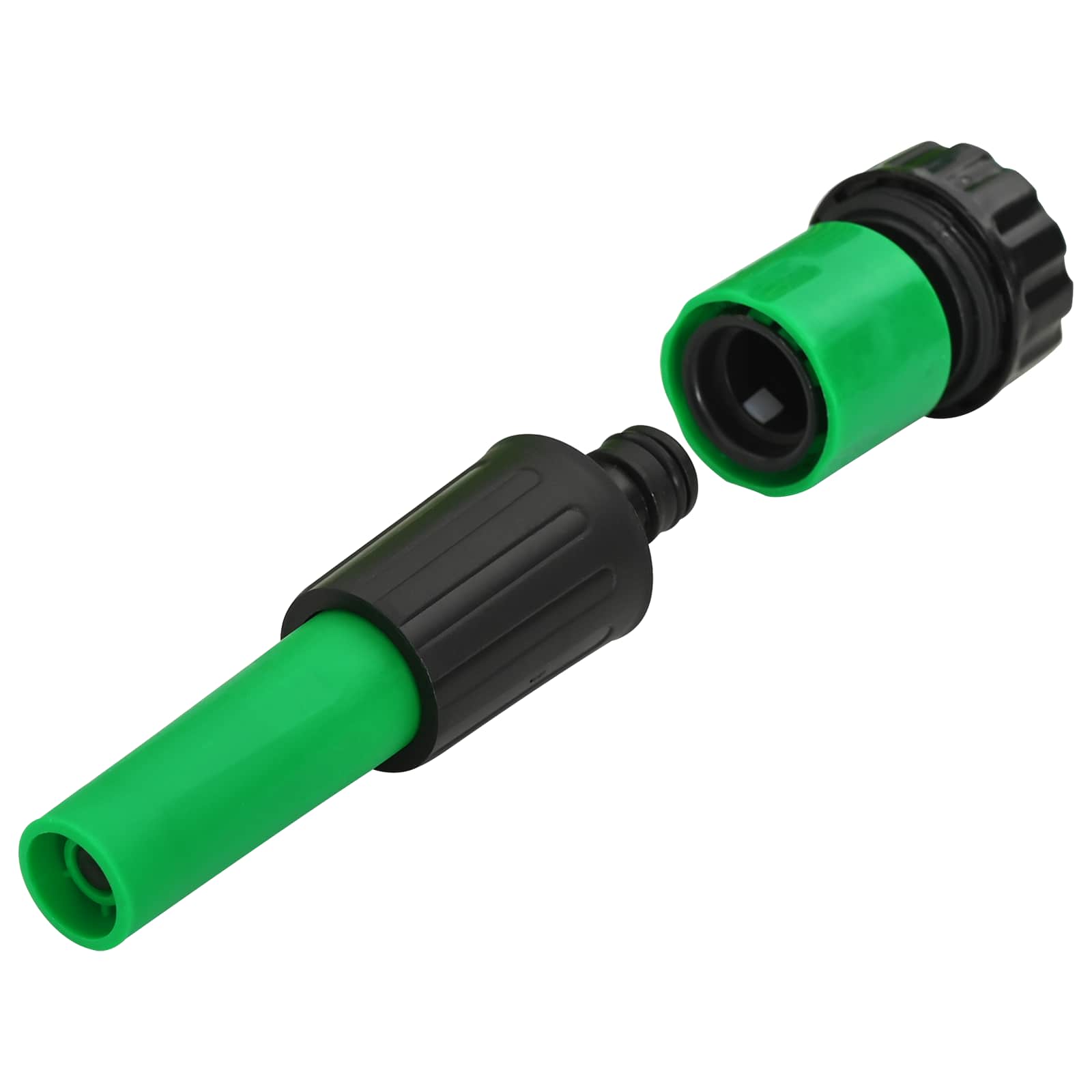 vidaXL Gartenschlauch 5-lagig Grün und Gelb 12 mm 30 m PVC