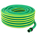 vidaXL Gartenschlauch 5-lagig Grün und Gelb 3 / 4'' 10 m PVC